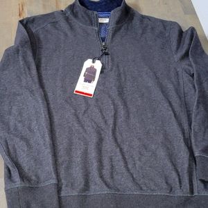 English laundry quarter zip sweater for men